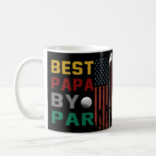best papa by par golf T-Shirt Coffee Mug