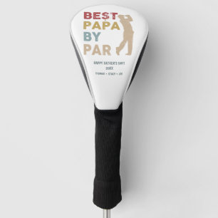 Best Papa By Par Personalised Father's Day Golf Head Cover