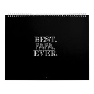 best papa ever calendar
