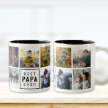 Best PAPA Ever Custom Photo Mug<br><div class="desc">Customise this mug and give it as a gift!</div>