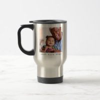 Best Papa Ever Personalised Photo Christmas Simple