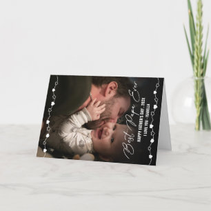 Best Papa Ever Photo Fathers Day Card