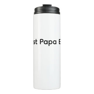 Best Papa Ever Water Bottle 2026