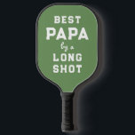 Best Papa Gift Pickleball Paddle<br><div class="desc">"Best Papa" pickleball gift for your favourite father,  grandfather,  grandpa,  husband or stepdad.</div>