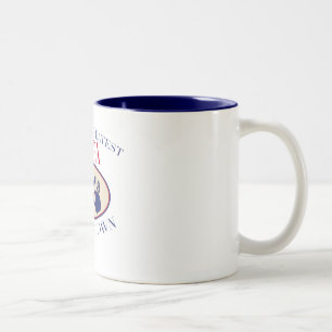 Best Papa Hands Down Two-Tone Coffee Mug
