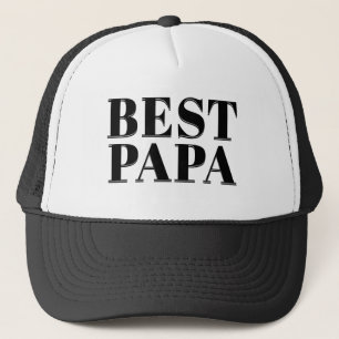 Best Papa Trucker Hat