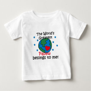 Best Papaw Belongs to me Baby T-Shirt