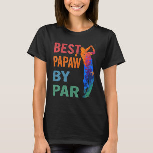 Best Papaw By Par Vintage Golf T-Shirt