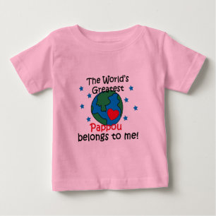 Best Pappou Belongs to me Baby T-Shirt