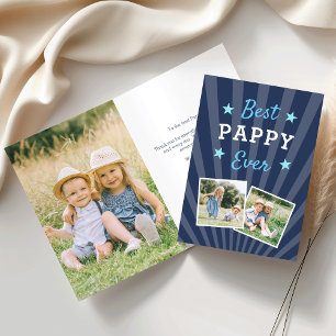 Best Pappy Ever   Father's Day Photo Card