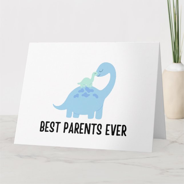 Best parents ever card (Front)