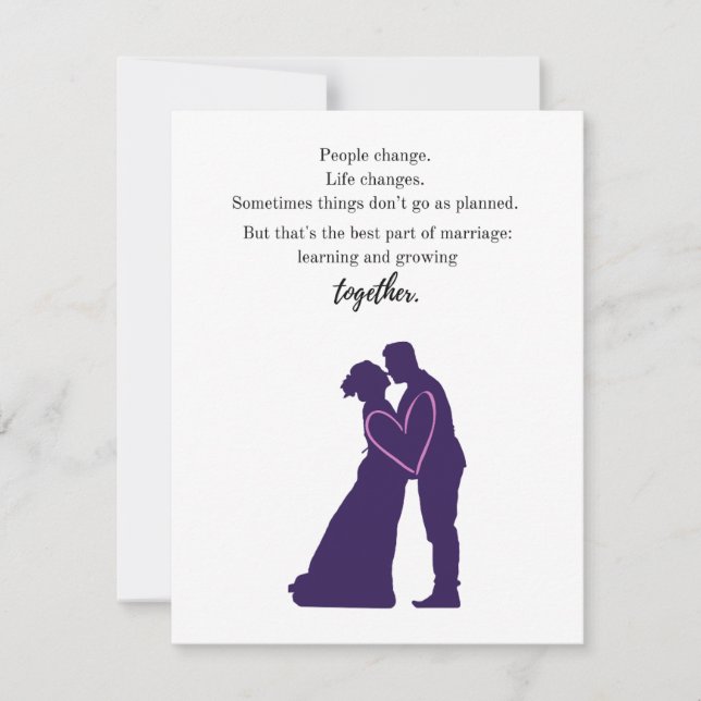 Best Part of Marriage Anniversary Card (Front)