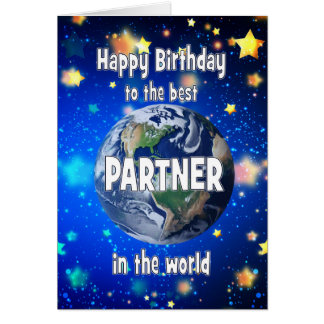 Best Partner In The World Birthday