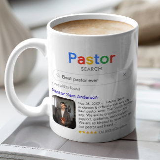 Best Pastor Ever Search Result Photo & Message Coffee Mug