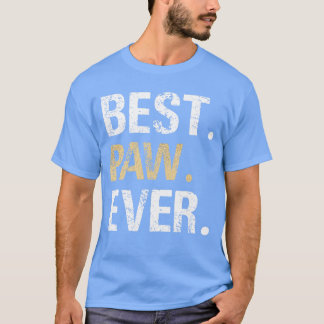 Best Paw Ever Grandfather Grandpa boy T-Shirt