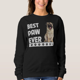 Best Paw Ever Pug Dad Fathers Day Dog Pet Parent Sweatshirt