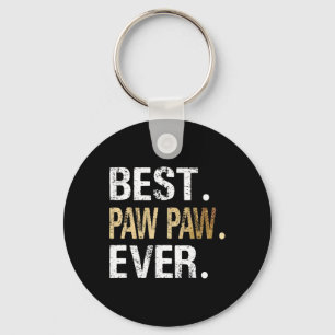 Best Paw Paw Ever Special Grandpa Key Ring
