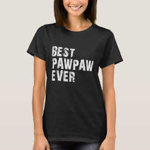 Best PawPaw Ever Father's Day Vintage Retro Paw-Pa T-Shirt