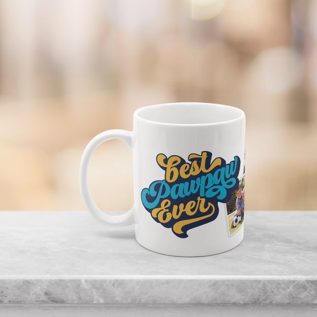 Best Pawpaw Ever | Grandpa Photo Coffee Mug (Creator Uploaded)