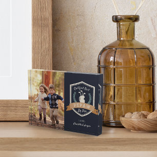 Best Pepaw By Par   Golf Grandpa Photo Block