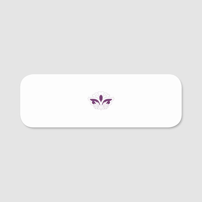 Best personalise TextLogo Name Tags (Front)