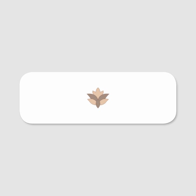 Best personalise TextLogo Name Tags (Front)