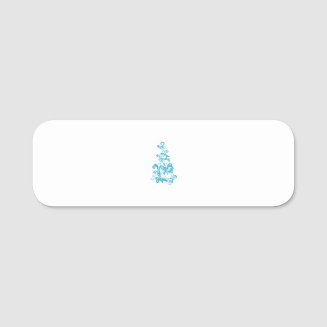 Best personalise TextLogo Name Tags (Front)