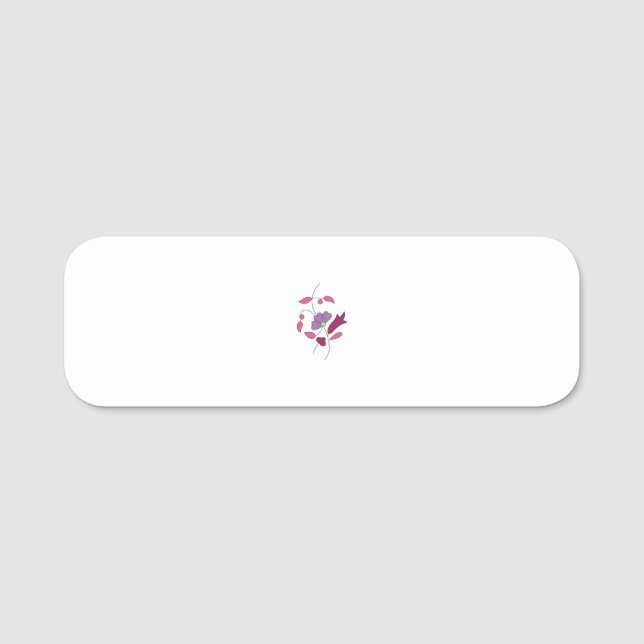 Best personalise TextLogo Name Tags (Front)