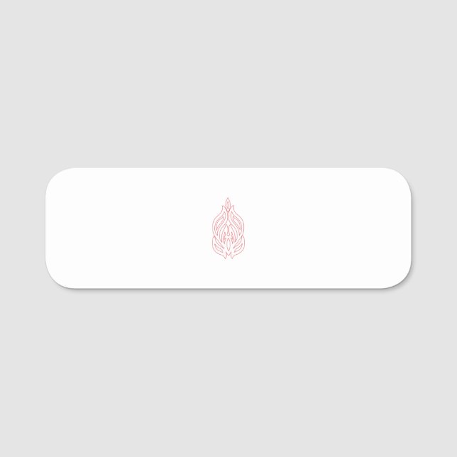 Best personalise TextLogo Name Tags (Front)