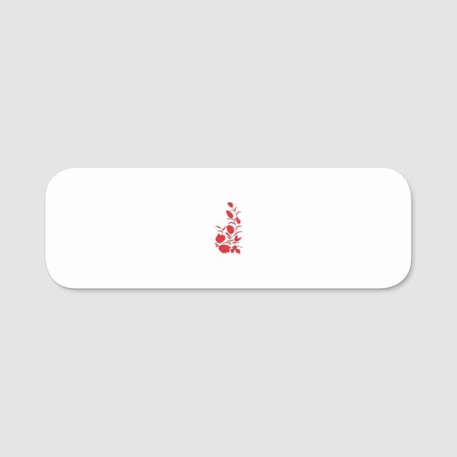 Best personalise TextLogo Name Tags (Front)