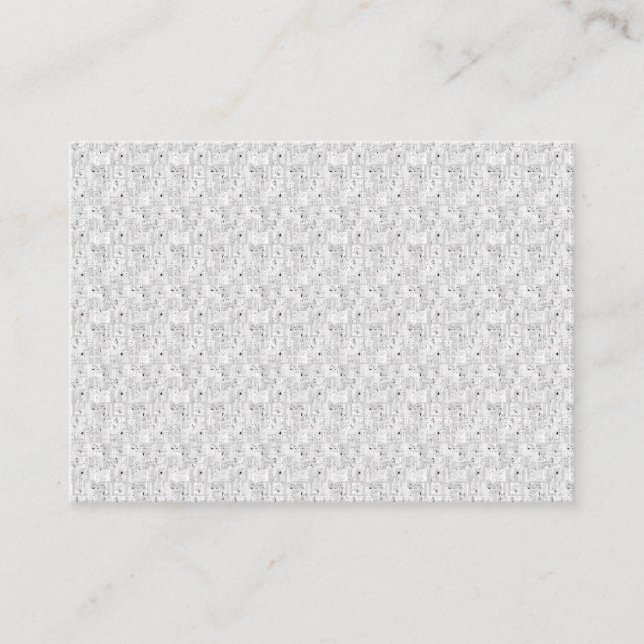 Best Personalised School Notebook Place Card (Front)