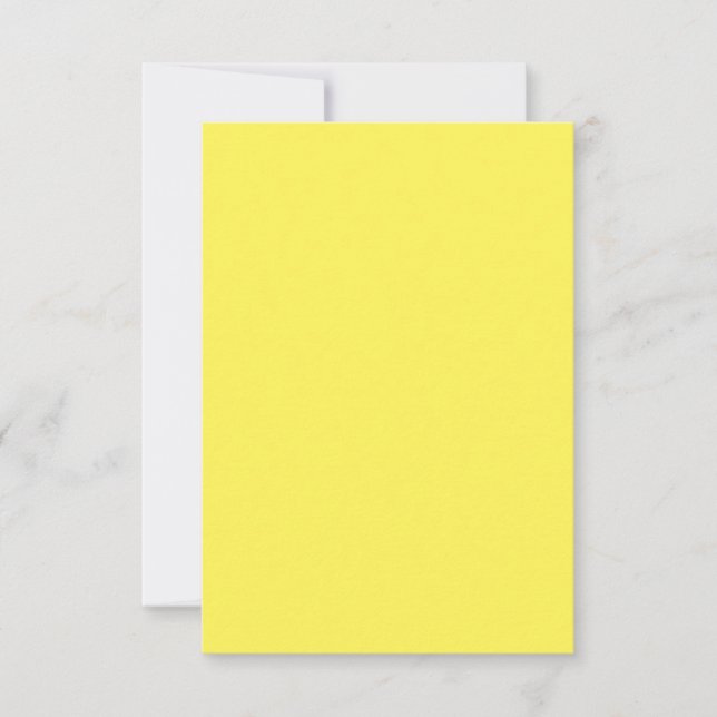 Best Personalised School Notebook RSVP Card (Front)