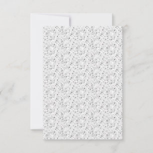 Best Personalised School Notebook RSVP Card