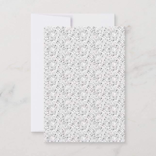 Best Personalised School Notebook RSVP Card (Front)