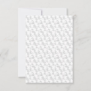 Best Personalised School Notebook RSVP Card