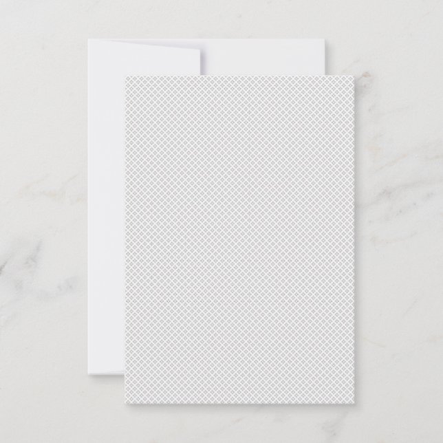 Best Personalised School Notebook RSVP Card (Front)