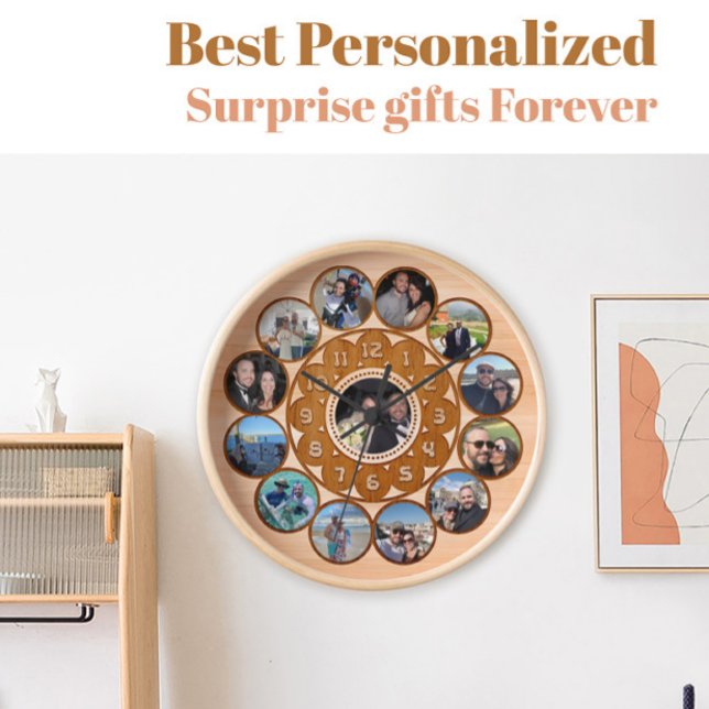 Best Personalised Surprise gifts Forever  Clock (Creator Uploaded)