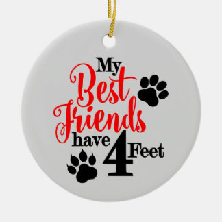 Best Pet Friend Ceramic Tree Decoration