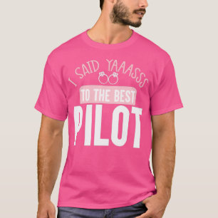 Best Pilot Bachelorette Hen Night T-Shirt