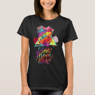 Best Pitbull Mom Ever Funny Pittie Dog Mama Mother T-Shirt
