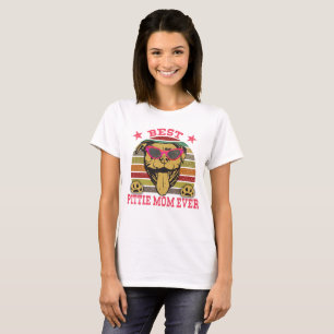 Best Pittie Mum Ever Pitbull Lovers T-Shirt