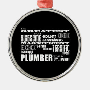 Best Plumbers : Greatest Plumber Metal Tree Decoration