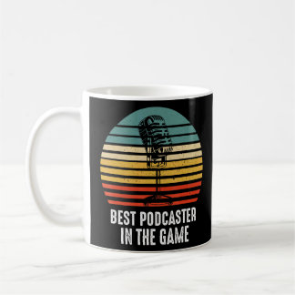 Best Podcaster Podcasting Interview Radio Content  Coffee Mug