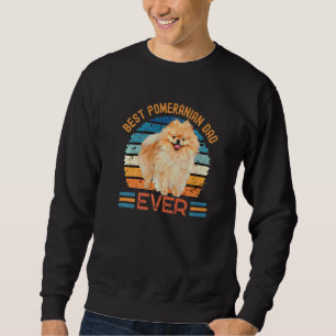 Best Pomeranian Dad Ever Dog Father's Day Sweatshirt
