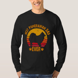 Best Pomeranian Dad Ever Funny Father T-Shirt