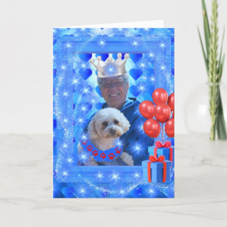 Best Poodle Dad Happy Father's Day Card