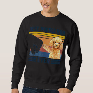 Best Poodle Mum Ever Dog Mum Mothers Sweatshirt