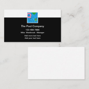 Best Pool Service New Business Cards