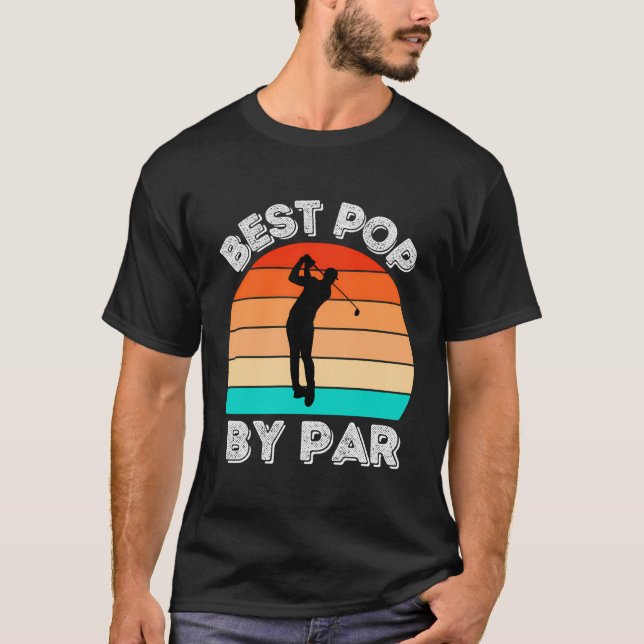 Best Pop By Par Retro Sunset Parody T-Shirt (Front)