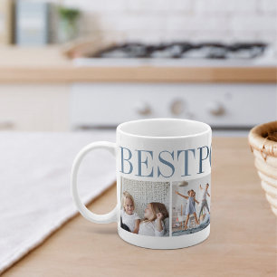 Best Pop Ever 4 Photo Collage Grandpa Coffee Mug
